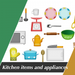Kitchen items and appliances